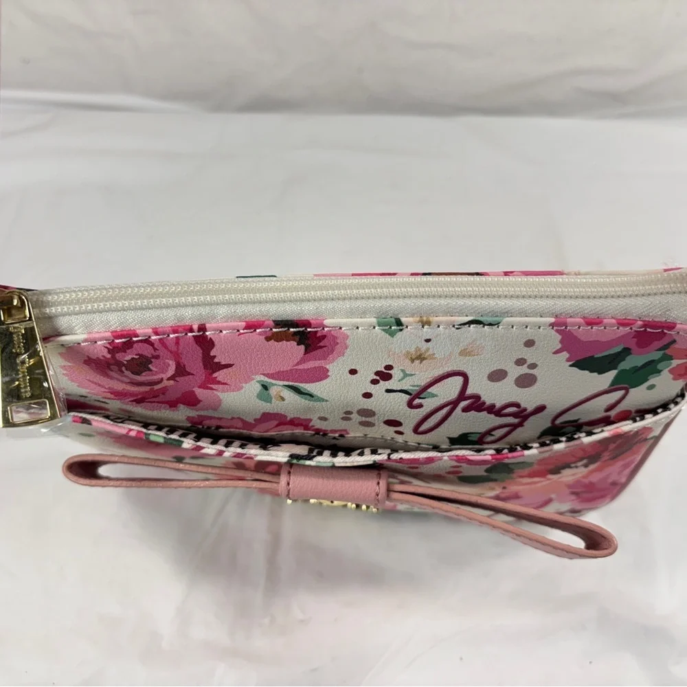Juicy Couture Pick Ur Petal  Peek A Bow Floral Crossbody new no tags - Picture 8 of 10